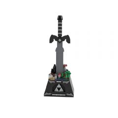 Zelda MOC: The Master Sword & Dark Link Swordby SkywardBrick 17 left in stock