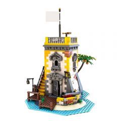MOC-71657 Sabre Island Anno Domini 2021 building blocks kit with compatible bricks