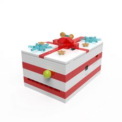 exquisite Christmas gift card box