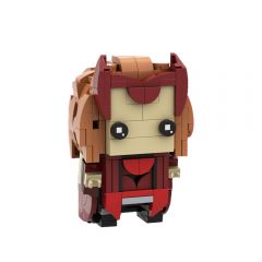 MOC Scarlet Witch Brickheadz  MOC - Marvel Studios WandaVision