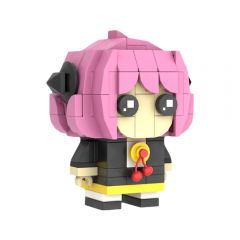 MOC-112345 Anya Forger from SPY?¡§¡éFAMILY, 3x3 Brickheadz.
