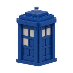 MOC Doctor Who telephone booth