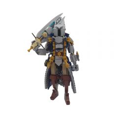 MOC-100820 The Guardian Mech building blocks series bricks set