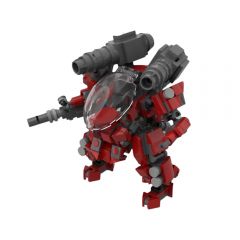 MOC-31979 Alpha-Squad AF-02 War Machine building blocks series bricks set