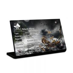 71042 Silent Mary Acrylic Information Sign(Only 4 left in stock)