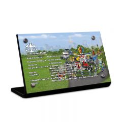 10244 Fairground Mixer Acrylic Information Sign(Only 1 left in stock)