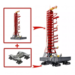 MOC NASA Saturn-V Launch Umbilical Tower + Crawler-Transporter