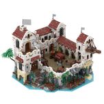 MOC-49155 Eldorado Fortress - Pirates of Barracuda Bay building blocks kit with compatible bricks