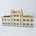 MOC-49130 Modular School building blocks architeture series bricks set free shipping