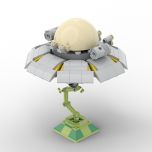 MOC Rick and Morty Spaceship 