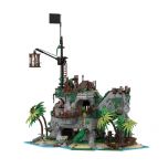 MOC-77171 Forbidden Island building blocks kit with compatible bricks(Only 3 left in stock)