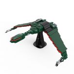 MOC Klingon Ship Spacecraft building blocks series bricks set