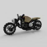 MOC Minifigure Scale Motorcycle