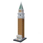 MOC Saint Mark's Campanile building blocks kit with compatible bricks