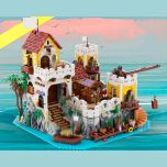 MOC-126925 6276 Eldorado Fortress Remake building blocks kit with compatible bricks