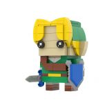 MOC-62351  Brickheadz build Link from The Legend of Zelda: Ocarina of Time