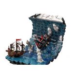 MOC Land Ahoy Ship at Sea building blocks Sailing series bricks set