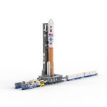 MOC-128611 1:110 Atlas V Launchpad transporter building blocks rocket series bricks set