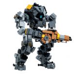 MOC Titanfall 2 Ion-class Titan building blocks game bricks set