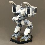 MOC BattleTech Catapult Mech building blocks kit with compatible bricks