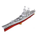 MOC USS Iowa BB-61 Battleships building blocks kit with compatible bricks