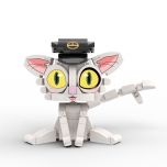 MOC Suzume Daijin cat building blocks animation series bricks set