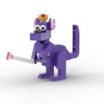 Garten of Banban 3 Purple Kangaroo building blocks kit with compatible bricks