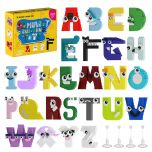 MOC Alphabet Lore A-Z with box and physical instruction building blocks series bricks set