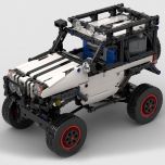 Technic MOC 4x4 Trophy Jeep RC MOC-24142