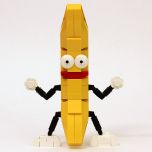 MOC-0199 Dancing Banana building blocks series bricks set