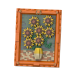 MOC Van Gogh's Sunflowers building blocks series bricks set