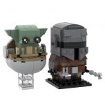 MOC-35477 Mandalorian and Baby Yoda