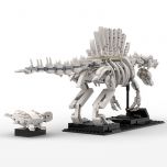 MOC - 47343 Spinosaurus Skeleton + Sea Turtle - Alternative Build for 21320 Dinosaur Fossils