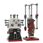 MOC-44639 Hellraiser Pinhead Brickheadz 2 for 1