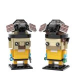 MOC-22534 Breaking Bad Brickheadz Collection - Walter White & Jesse Pinkman building blocks series bricks set