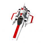 MOC-23012 Battlestar Galactica MK1 Colonial Viper (White)