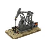 MOC Functioning Oil Pump Jack (Oil Derrick)