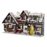 MOC three little winter houses