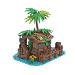 MOC Pirate Shed / 21322 Barracuda Bay extension