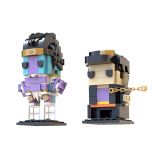 MOC Jotaro & Star Platinum Brickheadz (JoJo's Bizarre Adventure)