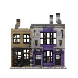 Madam Malkins Robes for All Occasions and Potages Cauldron Shop building blocks series bricks set