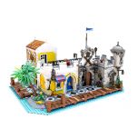 MOC-108172 Lagoon Lockup Revisited building blocks kit with compatible bricks