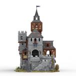 MOC-109930 Medieval Castle building blocks kit with compatible bricks