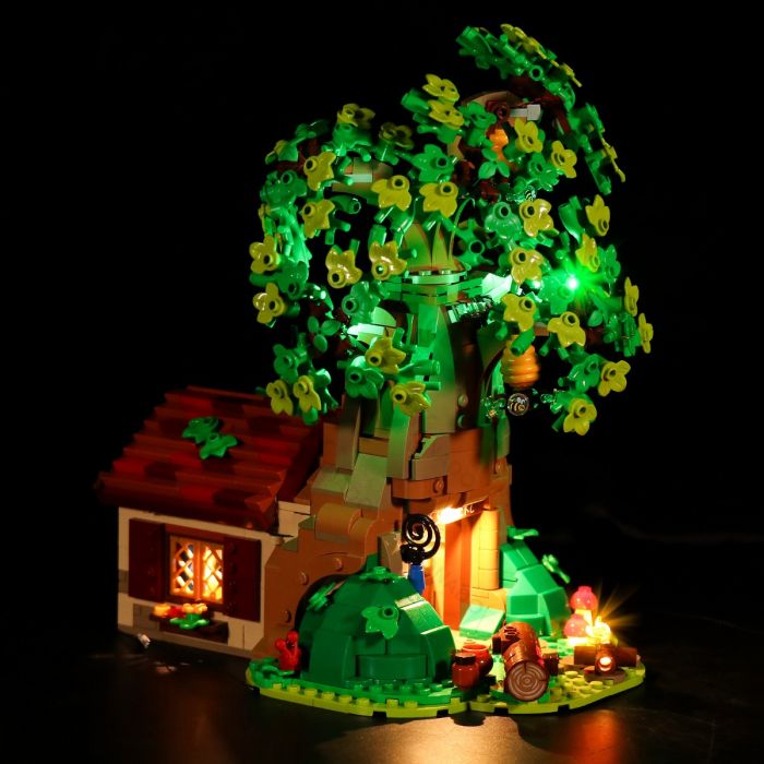 Details about   Brick Shine Remote Version Led Light Kit for Lego Winnie the Pooh 21326 