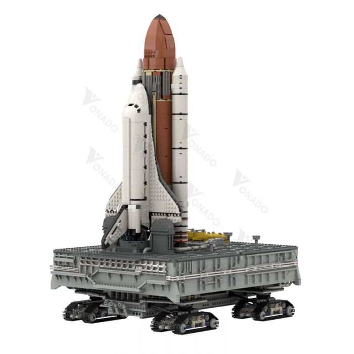 NASA Space Shuttle with Mobile Launcher Platform