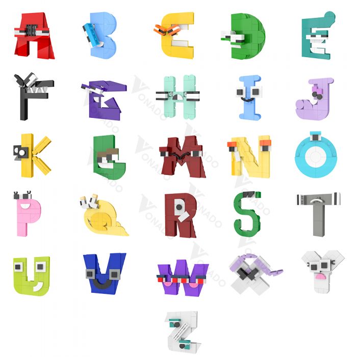 10) Alphabet Lore But Fixing Letters - Alphabet Lore Bad Ending x