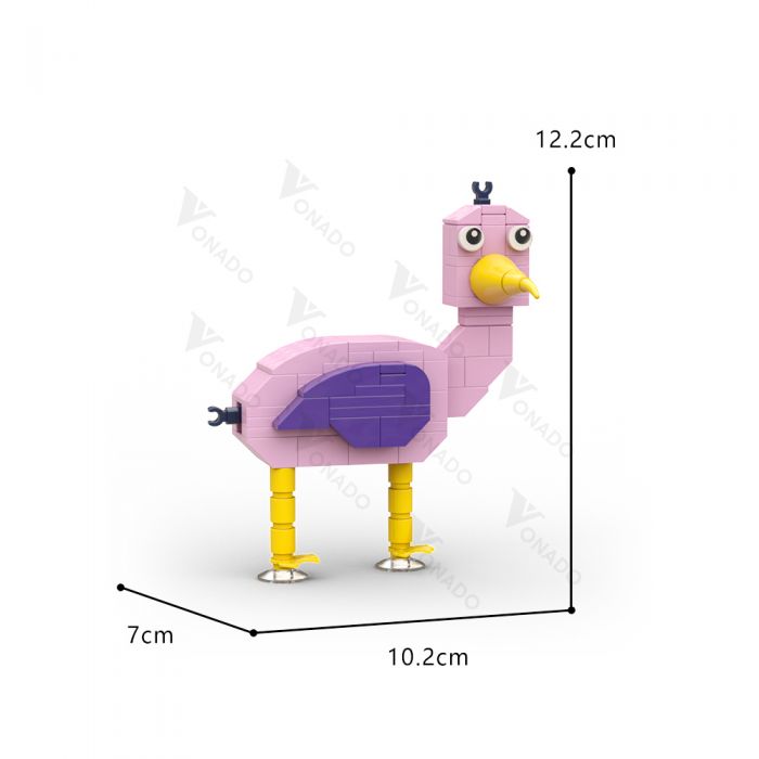 MOC Garten of Banban Opila bird building blocks animation