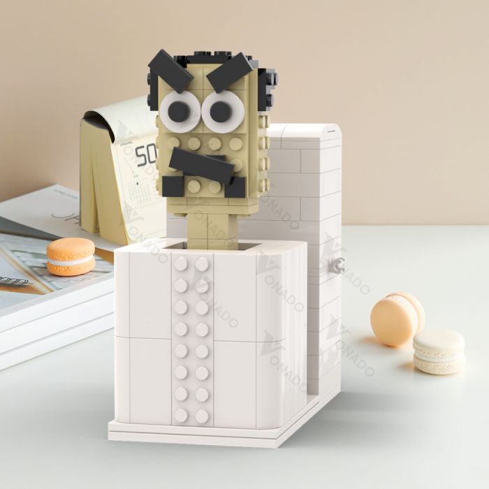 Lego Skibidi Toilet G - MAN Ver 2.0 Upgraded #skibidi #skibidibopyesye