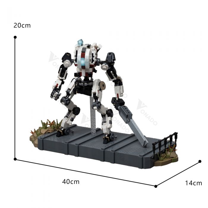 Titanfall 2 Northstar inspired titan - 3D Printable Model on