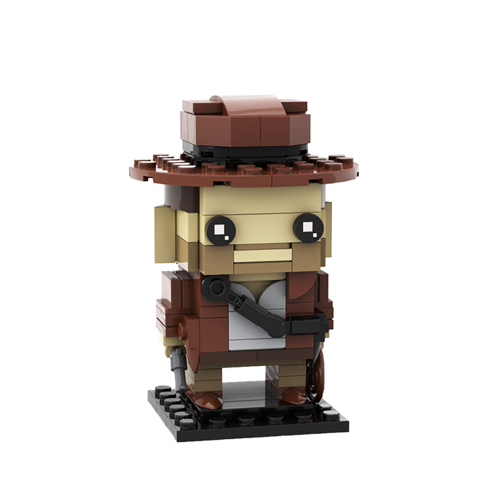 MOC Indiana Jonesby custominstructions building blocks series bricks set